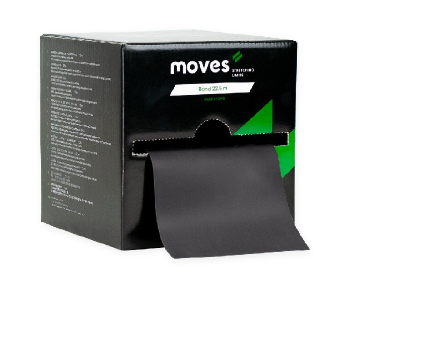 Vingrošanas gumija Moves Band 22.5 m melna