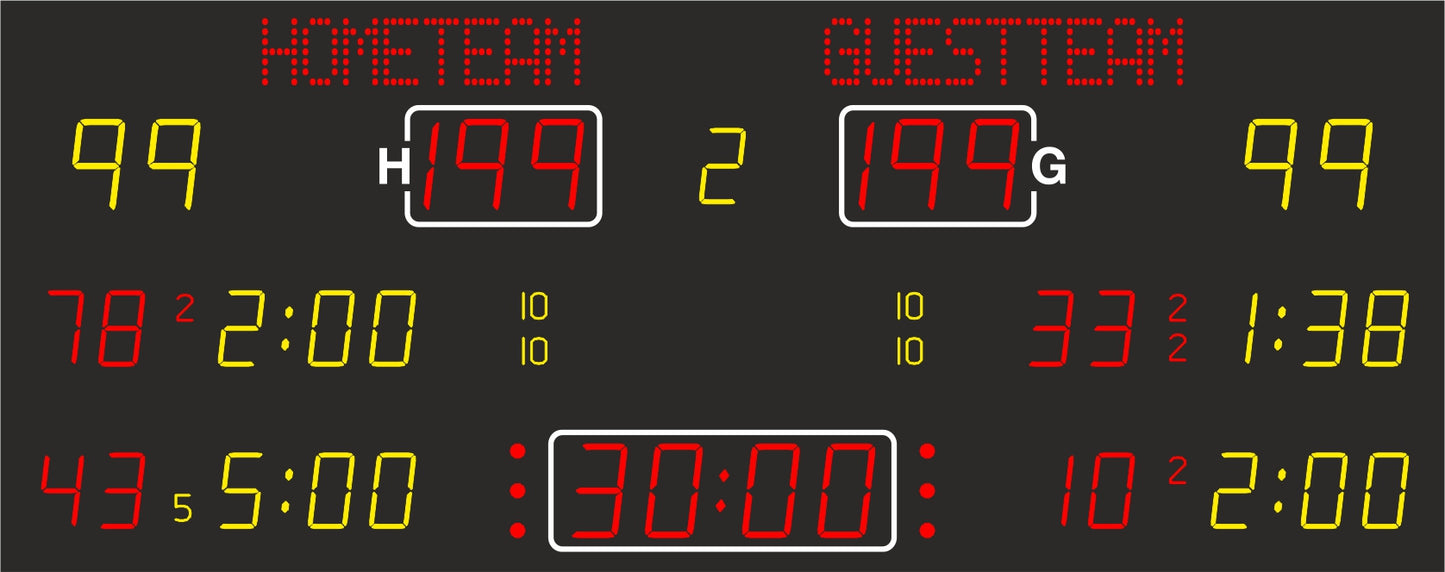 Nautronic elektroniskais hokeja rezultātu tablo NA 2672T