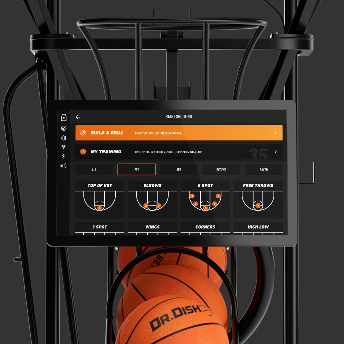 Basketbola treninu iekārta Dr. Dish CT+