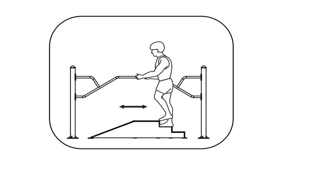 Āra trenažieris senioriem Herkules Rampa