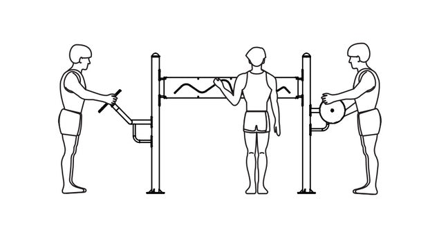 Āra trenažieris senioriem Herkules Arms Station