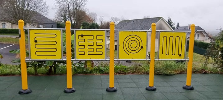 Āra trenažieris senioriem Herkules spēļu panelis