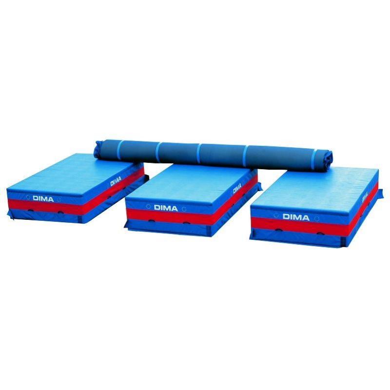 Augstlēkšanas paklājs Dima Basic. 5.0 × 2.5 × 0.6 m
