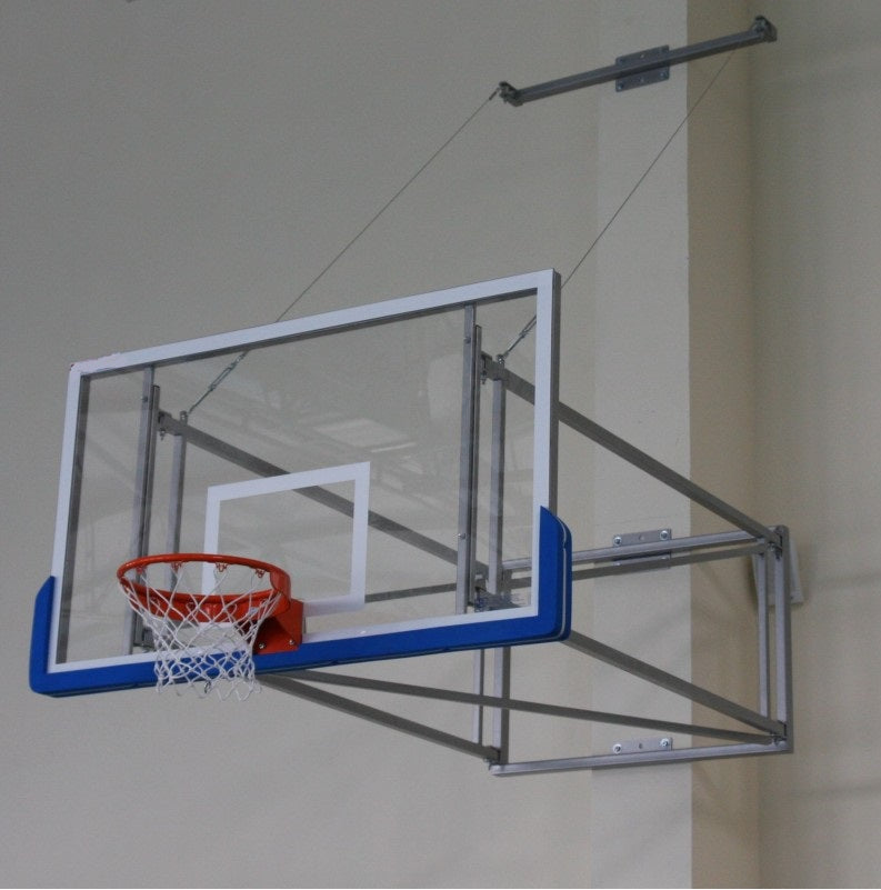 basketbola groza konstrukcija pie kolonnas