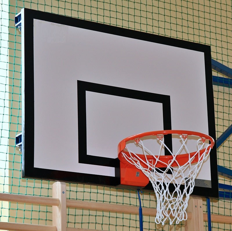 Basketbola vairoga laminēts 120 x 90 cm ar metāla rāmi