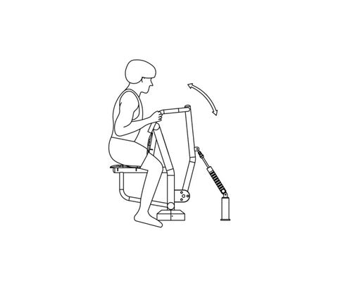 Āra trenažieris Herkules Rowing