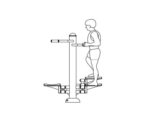 Āra trenažieris Herkules Double Stepper