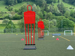 Futbola manekenu 180 cm komplekts (5 gab.)