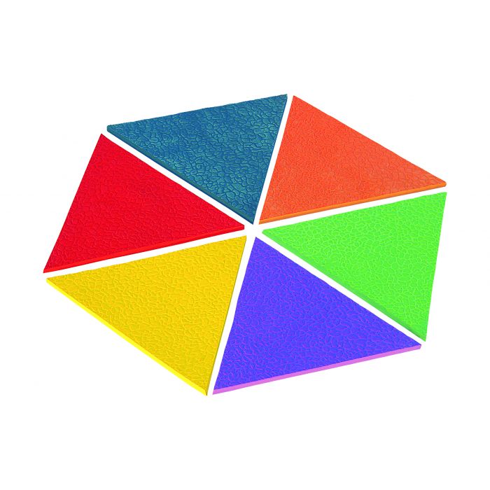 Grīdas marķieru komplekts trīsstūris