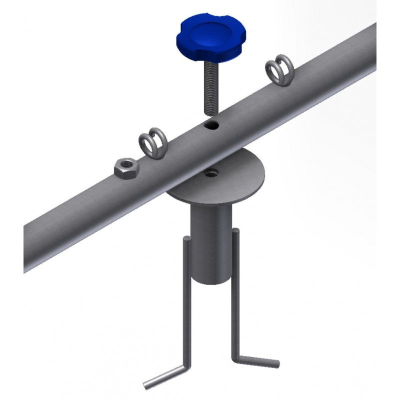 handbola vārt nostiprināšanas plāksne āra laukumos