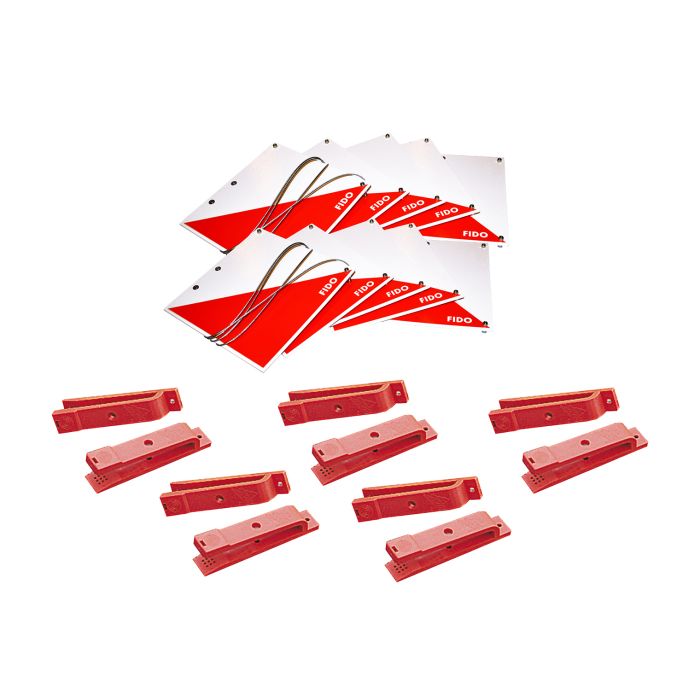 Orientēšanās kontrolpunktu komplekts ar kompostieriem FIDO mini A-sērija