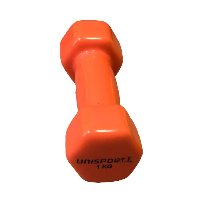 Vinila hanteles Unisport komplekts