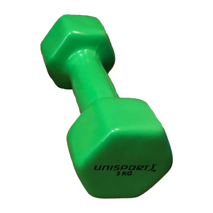 Vinila hantele Unisport 3 kg