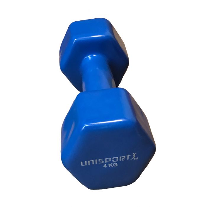 Vinila hantele Unisport 4 kg