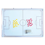 Futbola taktikas mape metāla rāmī 60 x 90 cm