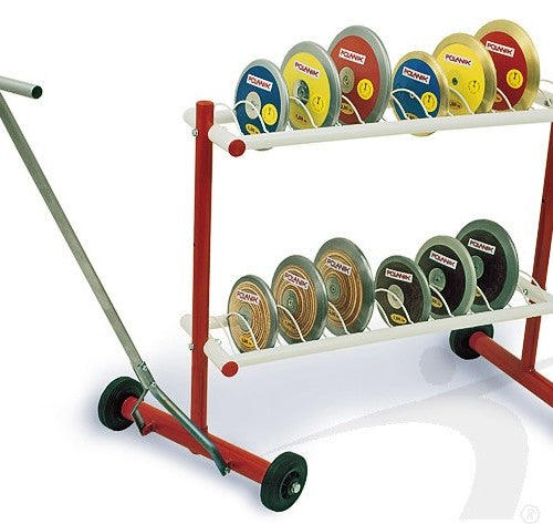 Ratiņi disku novietošanai Polanik