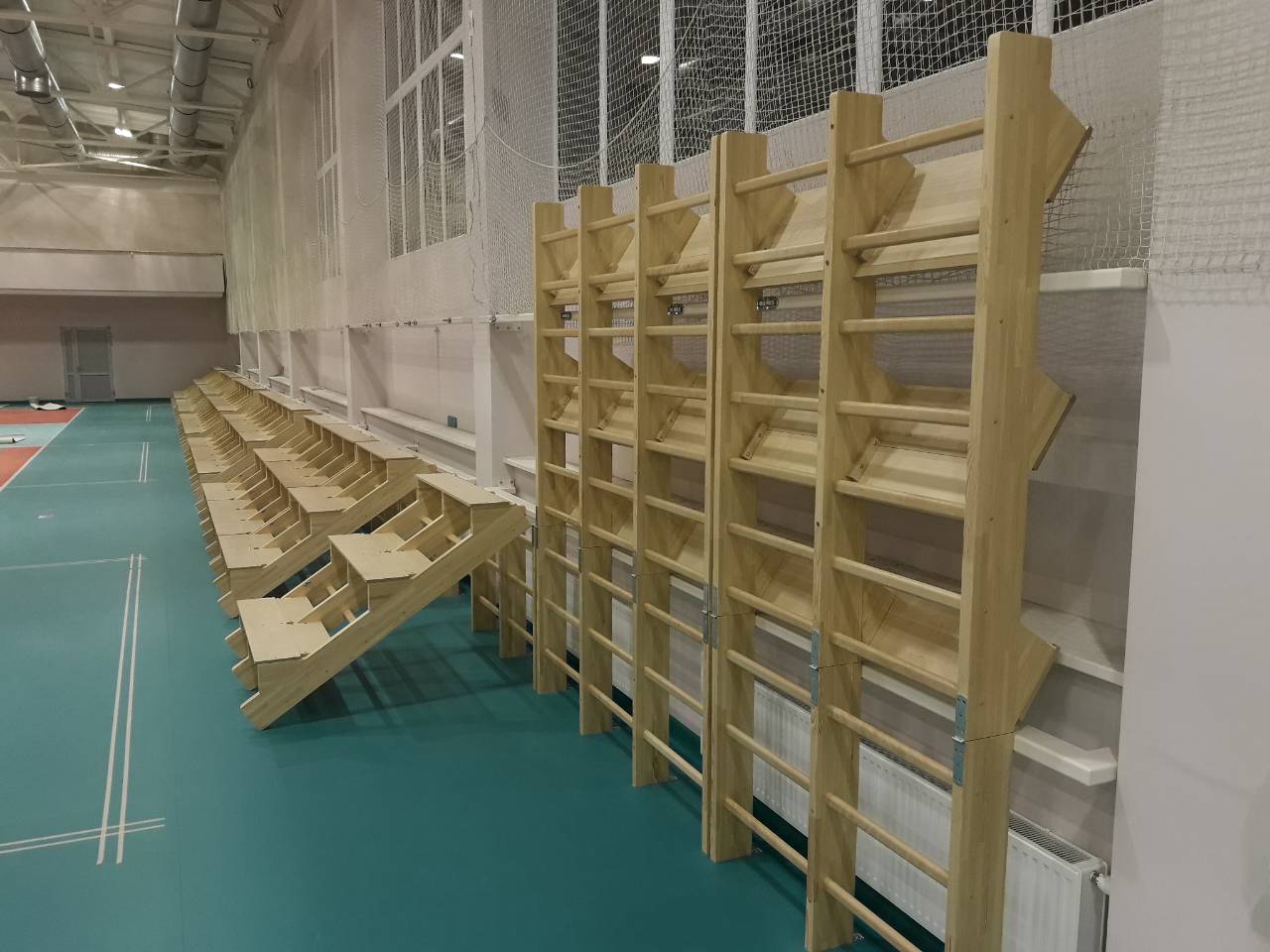 Zviedru siena - skatītāju tribīne