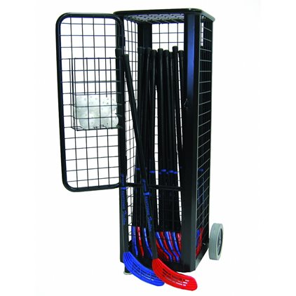 ratiņi florbola nūju novietošanai