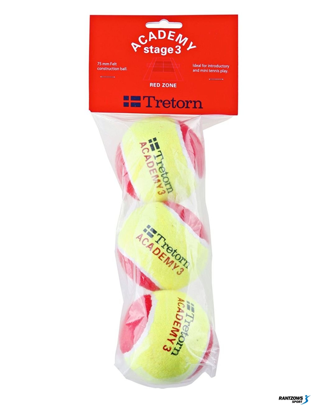 TENISA BUMBIŅAS TRETORN ACADEMY RED