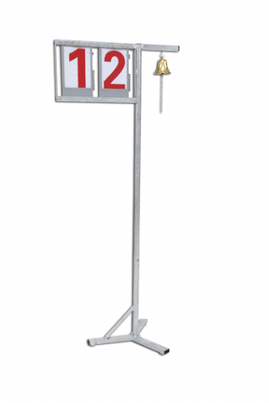 Apļu skaitītājs ar zvanu