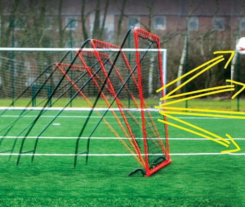 Batuts futbola treniņiem 145 x 145 cm