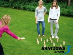 kubb spēle koka aar cipariem