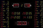 Nautronic elektroniskais basketbola rezultātu tablo NA2166/NA266/ NA3366 - FIBA LEVEL 3