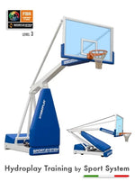 Portatīvā basketbola groza konstrukcija Sport System Hidroplay Training, FIBA 3.līmenis