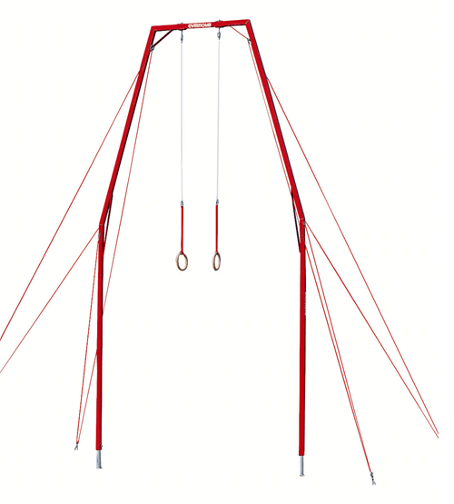 Balsti vingrošanas riņķu piestiprināšanai FIG