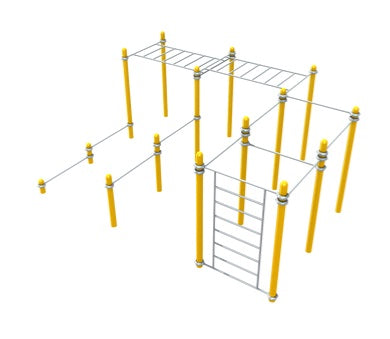 Āra vingrošanas iekārta Parkours Station, ielu vingrošana, street workout