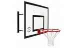 basketbola groza konstrukcija, pilipropilēna vairogs 120 x 90 cm, tērauda konstrukcija