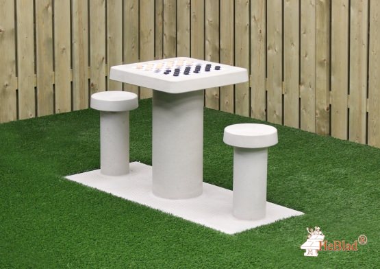 betona dambretes galds