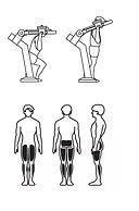 Herkules Bodybuilding Squat brīvdabas trenažieris