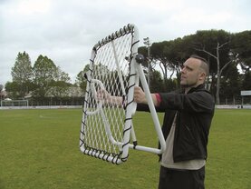 batuts bumbas atsitienam vārtsarga treniņiem