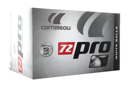Galda tenisa bumbiņas Cornilleau Pro White