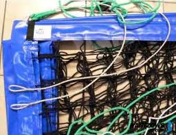 Pludmales volejbola sacensību tīkls Huck DVV1 9500 mm