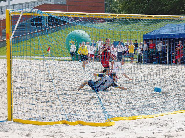 Pludmales futbola vārtu tīkli 5.50 x 2.20 m