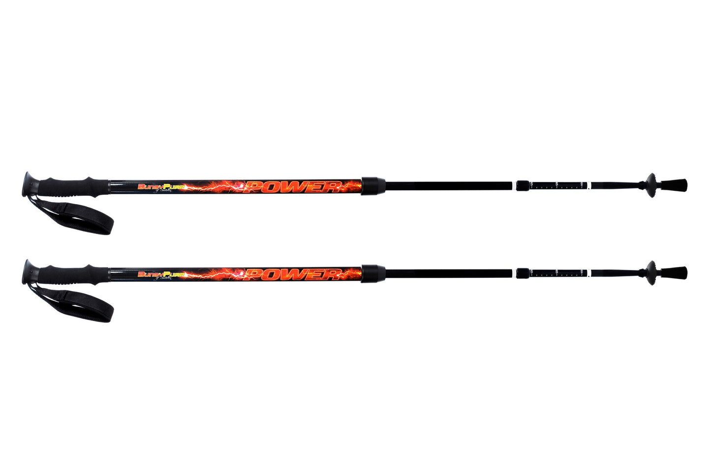 Nūjošanas nūjas BungyPump Power 10 kg, regulējams augstums 115-145 cm