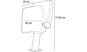 Skatītāju sēdeklis stadioniem AB