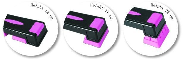 Aerobikas stepa soliņš 63 x 25 cm.