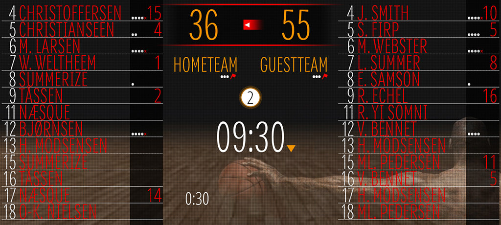 video tablo sporta zālēm un stadioniem