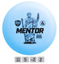Discmania Mentor Distance Driver Active Blue 11/5/-2/2