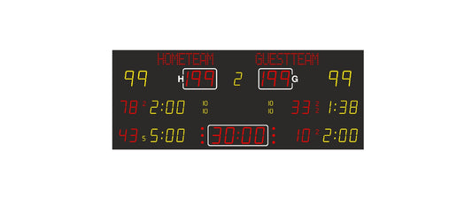 Elektroniskais rezultātu tablo hokejs NA2672T
