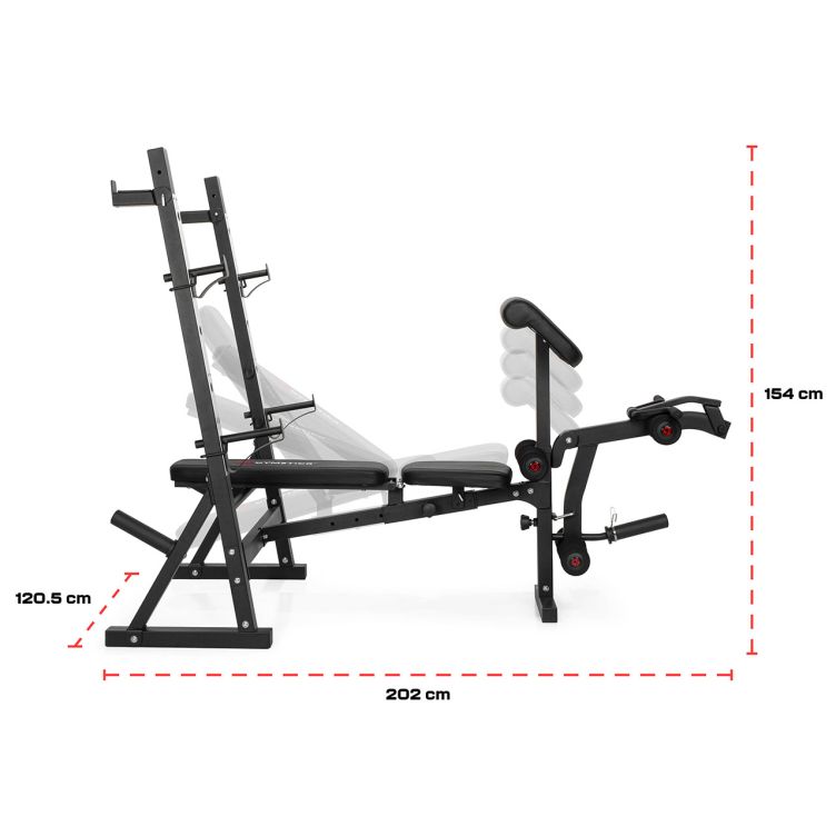 Sols svaru spiešanai Gymstick Weight Bench WB8.0