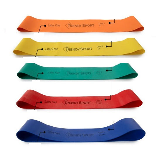 Fitnesa gumijas Trendy Tone Loop Medical bez lateksa CE