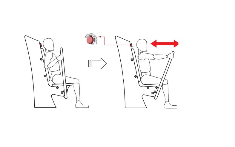 Brīvdabas trenažieris Herkules Charge Chest Press