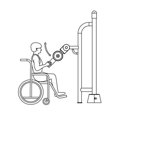 Āra trenažieris senioriem Herkules Bicep