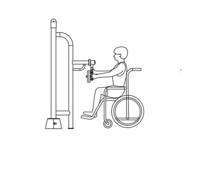 Āra trenažieris senioriem Herkules Hand Surfer