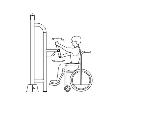 Āra trenažieris senioriem Herkules Hand Bike