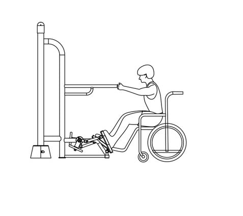 Āra trenažieris senioriem Herkules Stepper